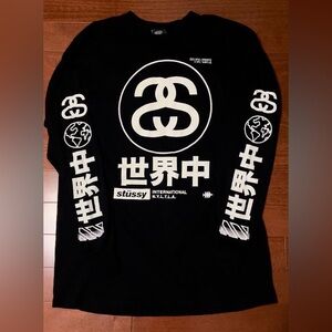 Stussy international longsleeve tee size large